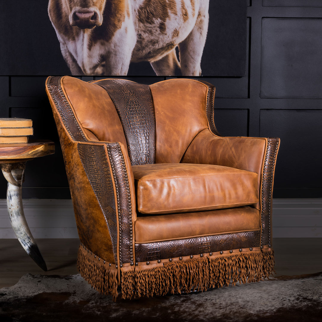 Rocky Ranch Swivel Chair