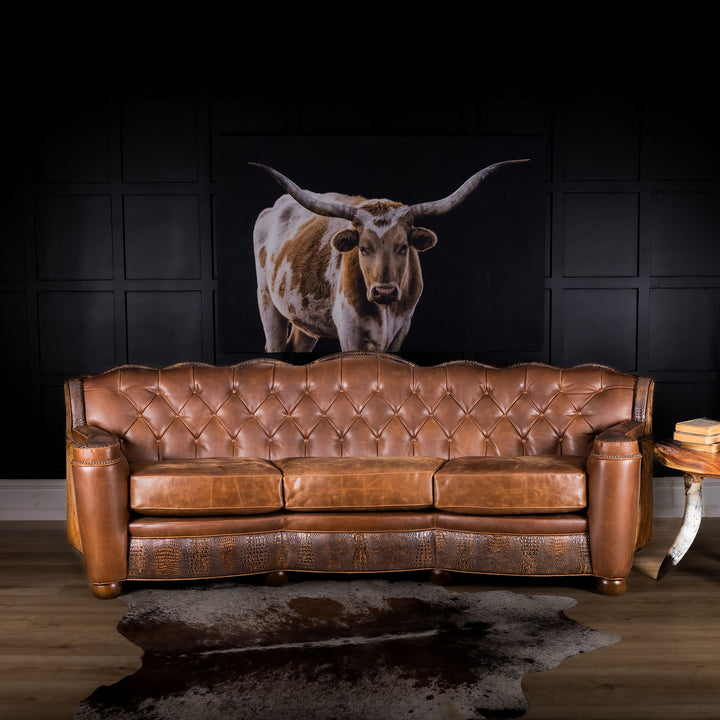 Rocky Ranch Tufted Sofa
