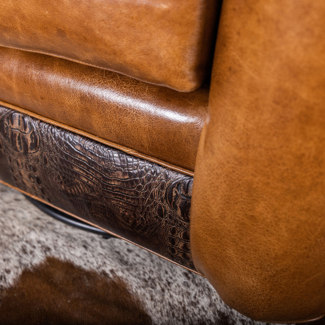Rod Ranch Swivel Chair