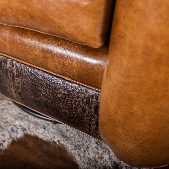 Rod Ranch Swivel Chair