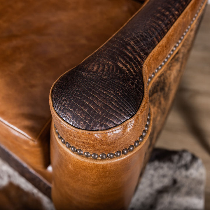 Rod Ranch Swivel Chair
