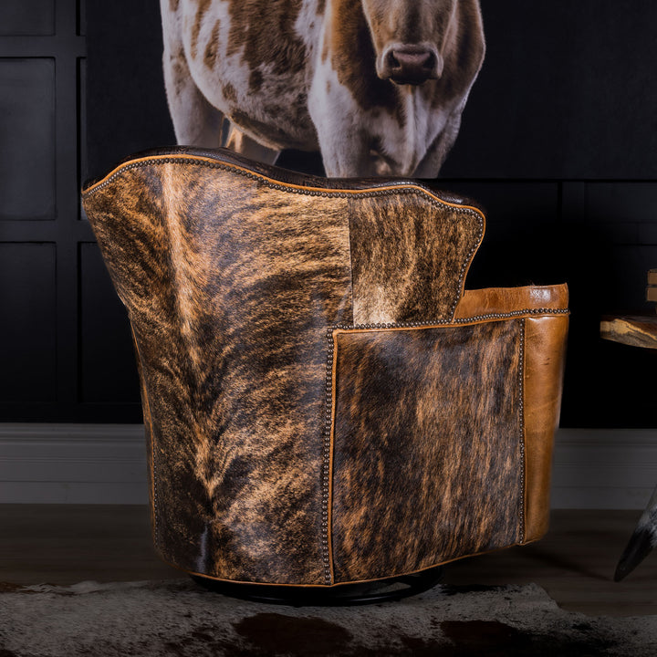 Rod Ranch Swivel Chair