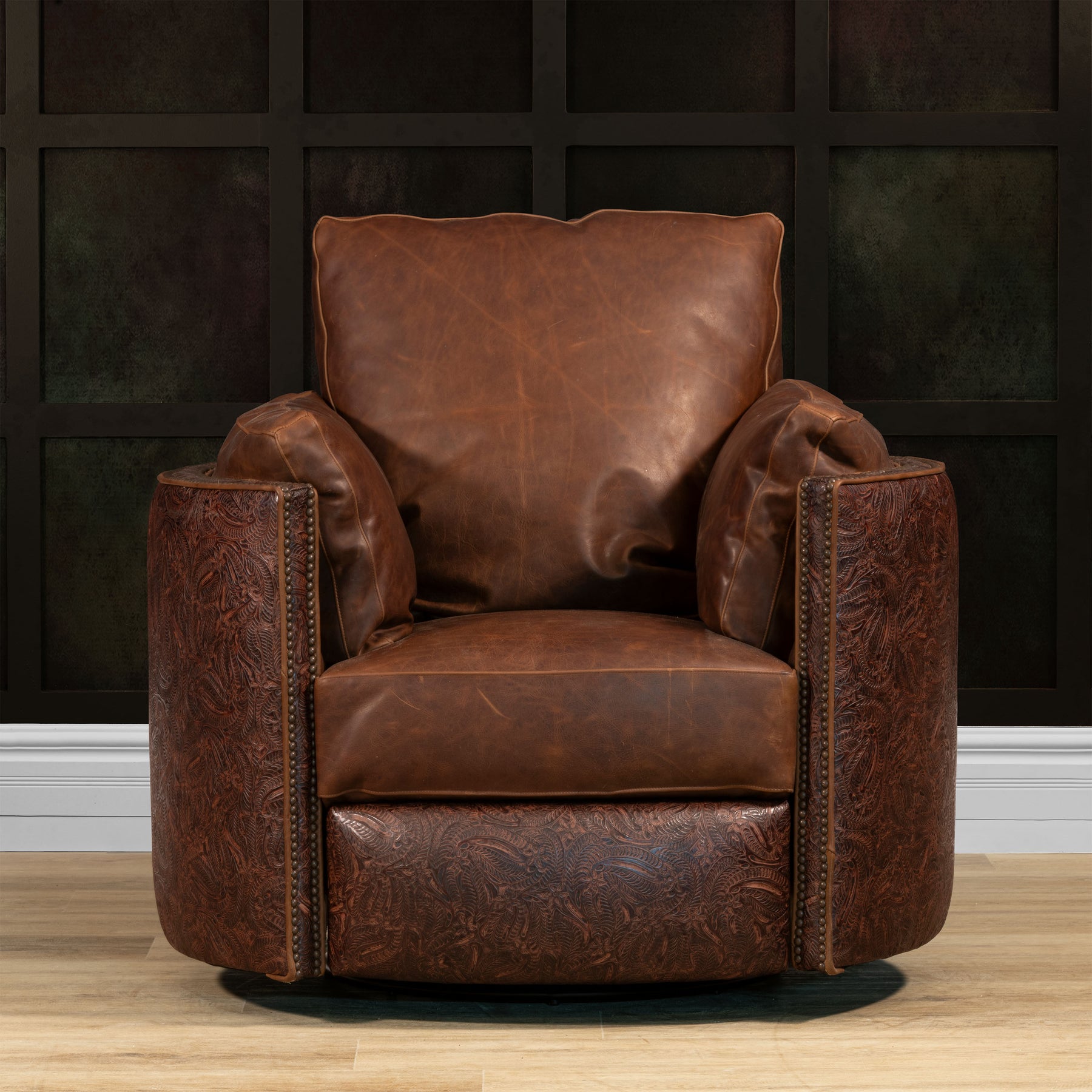 Red Leather Recliners Western Style Recliners Doyle Leather