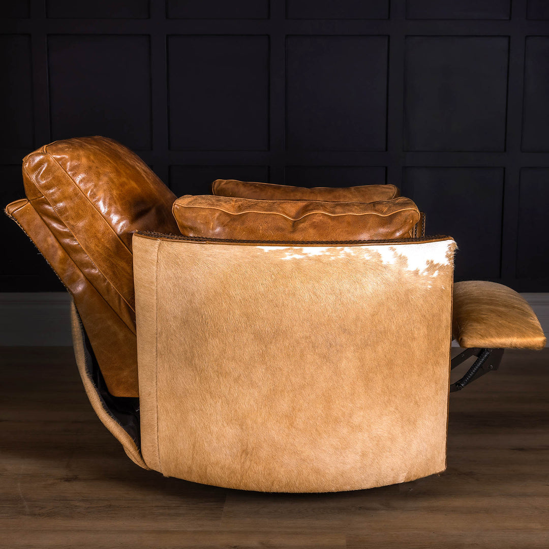 Sundance Snug Leather Swivel Recliner