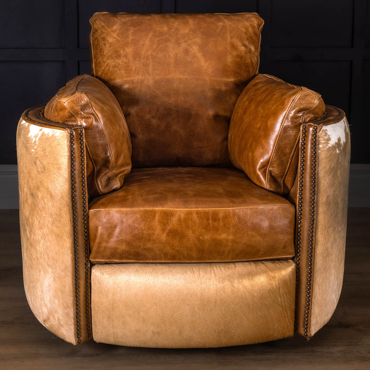 Sundance Snug Leather Swivel Recliner