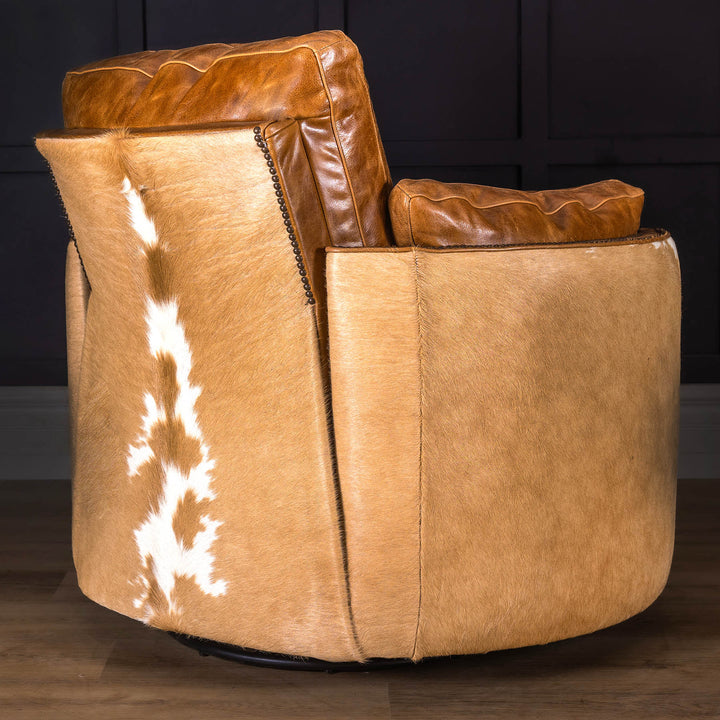 Sundance Snug Leather Swivel Recliner