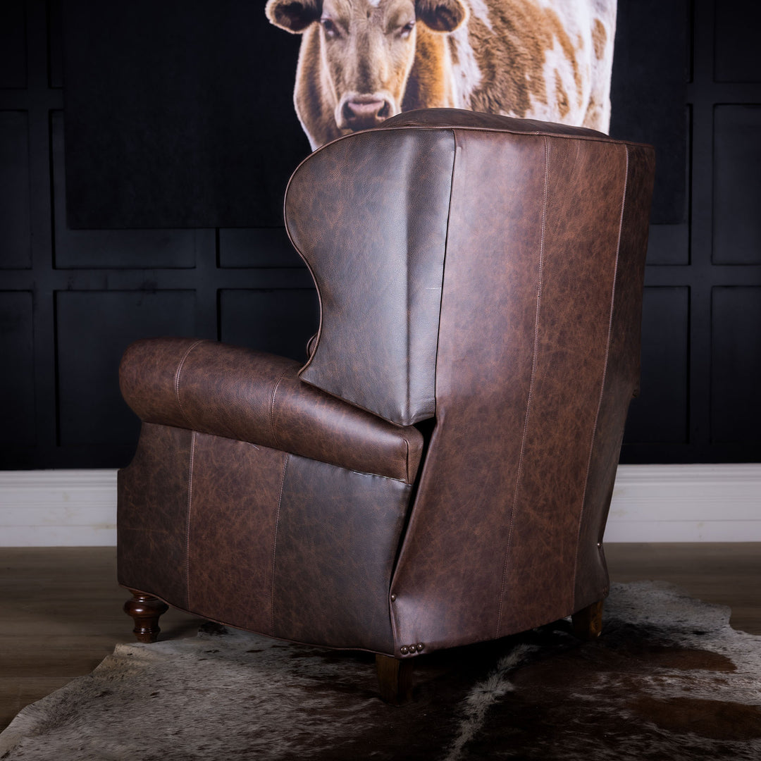 Terry Leather Recliner