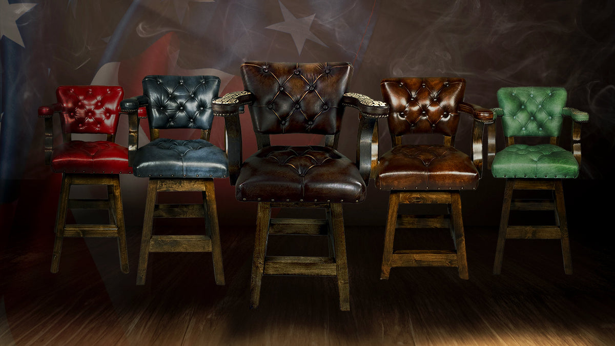 Handcrafted Western Leather Furniture | Made in Texas – Texas Leather ...