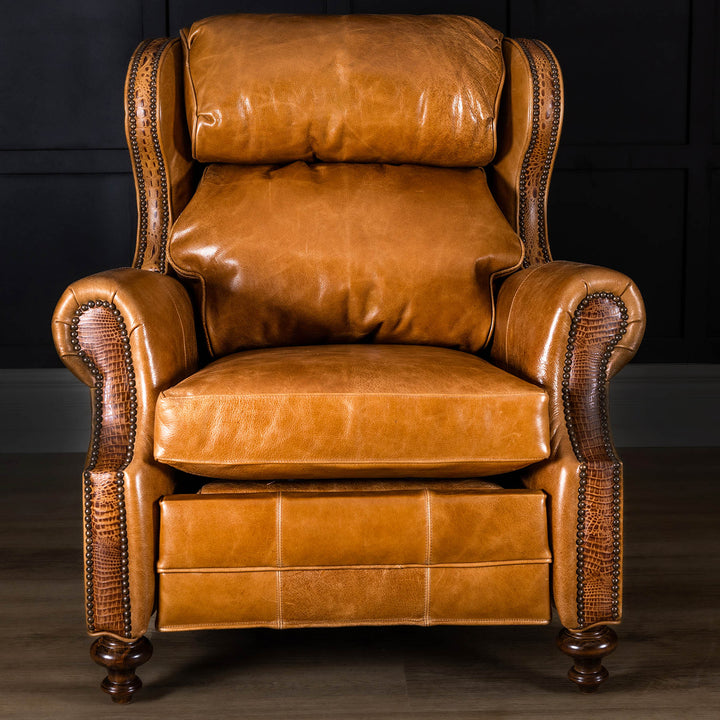Ranch Boss Leather Recliner