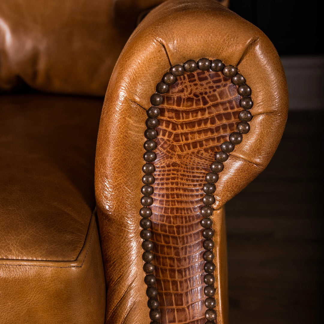 Ranch Boss Leather Recliner