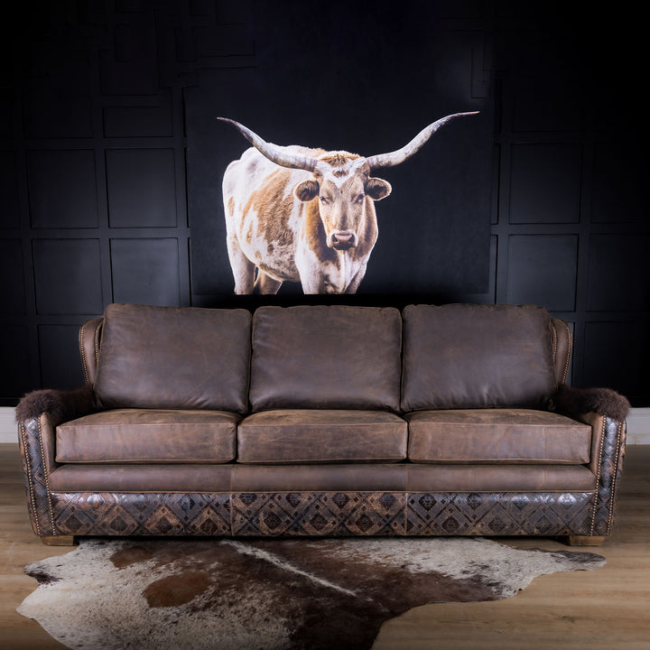 Troy Leather Sofa