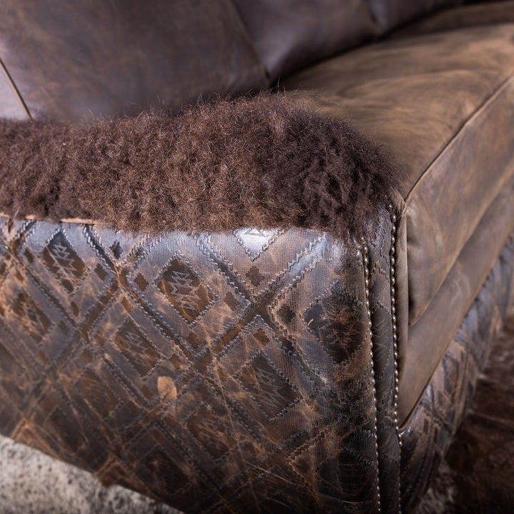 Troy Leather Sofa