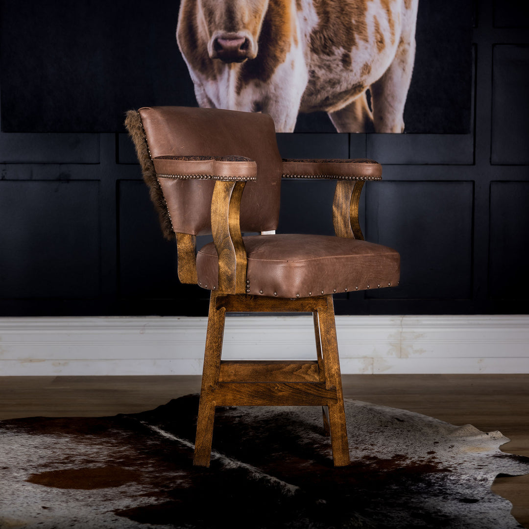 Western Buffalo Chisum Barstool