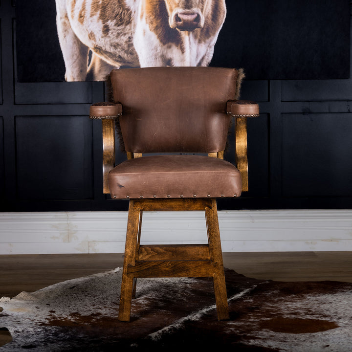 Western Buffalo Chisum Barstool