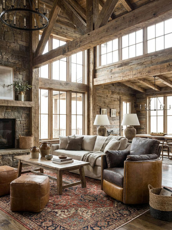 Yellowstone Snug Leather Swivel Recliner