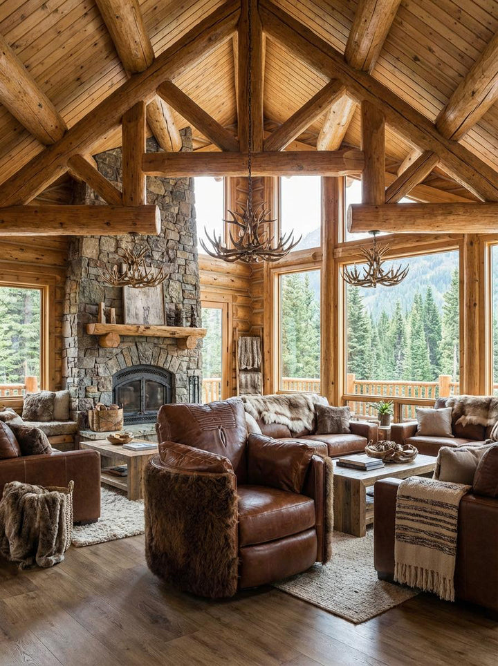 Ranger Snug Leather Swivel Recliner